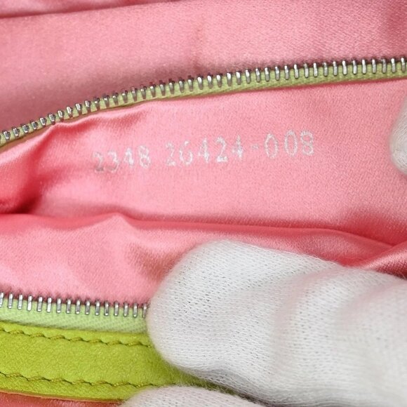 Fendi Green Lambskin Baguette Handbag 2348 26424-008 125003 - Picture 9 of 9